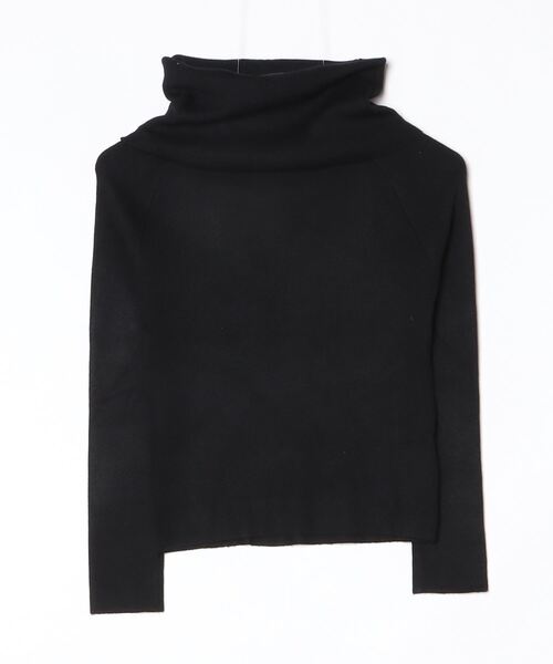 Vini（ヴィニ）の「シャーリング オフショルダー 長袖トップス（Tシャツ/カットソー・レディース・ブラック/ホワイト/ダークグレー・FREE）」の11枚目の写真