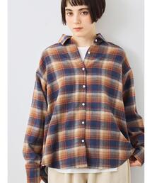 SM2 | 起毛チェックシャツ(シャツ/ブラウス)