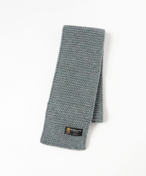 fennica（フェニカ）の「ROBERT MACKIE / Weir Scarf マフラー（マフラー・レディース・グレー/パープル系その他2/ネイビー・ONE SIZE）」の9枚目の写真