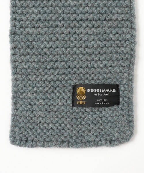 fennica（フェニカ）の「ROBERT MACKIE / Weir Scarf マフラー（マフラー・レディース・グレー/パープル系その他2/ネイビー・ONE SIZE）」の10枚目の写真