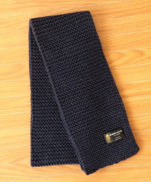 fennica（フェニカ）の「ROBERT MACKIE / Weir Scarf マフラー（マフラー・レディース・グレー/パープル系その他2/ネイビー・ONE SIZE）」の12枚目の写真