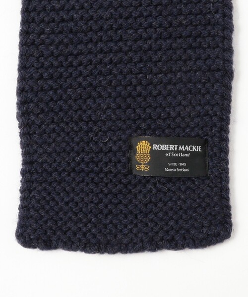 fennica（フェニカ）の「ROBERT MACKIE / Weir Scarf マフラー（マフラー・レディース・グレー/パープル系その他2/ネイビー・ONE SIZE）」の17枚目の写真