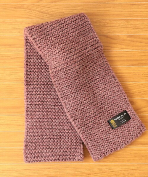 fennica（フェニカ）の「ROBERT MACKIE / Weir Scarf マフラー（マフラー・レディース・グレー/パープル系その他2/ネイビー・ONE SIZE）」の19枚目の写真