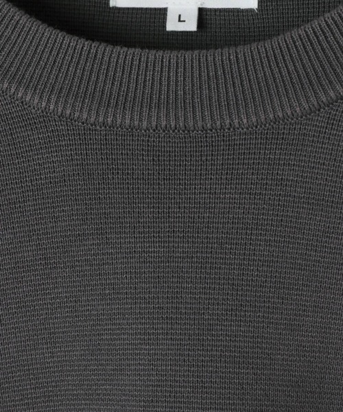 GLOBAL WORK(グローバルワーク)の「スウェットライクオテラクニット/ピグメント/581074(ニット/セーター・メンズ・スカイブルー/チャコールグレー・SMALL/MEDIUM/LARGE/X-LARGE)」の15枚目の写真