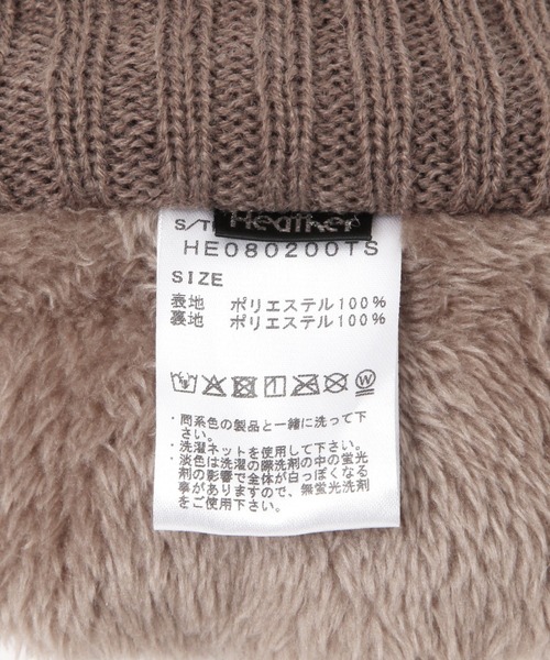 Heather(ヘザー)の「ファーミトン 611628(手袋・レディース・ブラウン/ベージュ/オフホワイト・ONE SIZE)」の14枚目の写真