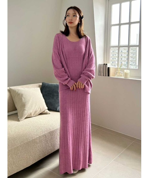 セール】【Warmmisty】【吸湿発熱】 タンクニットワンピース（ルーム