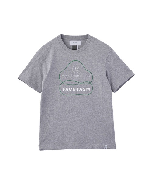 FACETASM(ファセッタズム)の「FACETASM WMNS FACETASM x Nicolai Bergmann TEE NAT-TEE-U10(Tシャツ/カットソー・メンズ・グレー/ホワイト・1)」の2枚目の写真