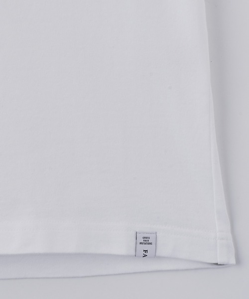 FACETASM(ファセッタズム)の「FACETASM WMNS FACETASM x Nicolai Bergmann TEE NAT-TEE-U10(Tシャツ/カットソー・メンズ・グレー/ホワイト・1)」の7枚目の写真