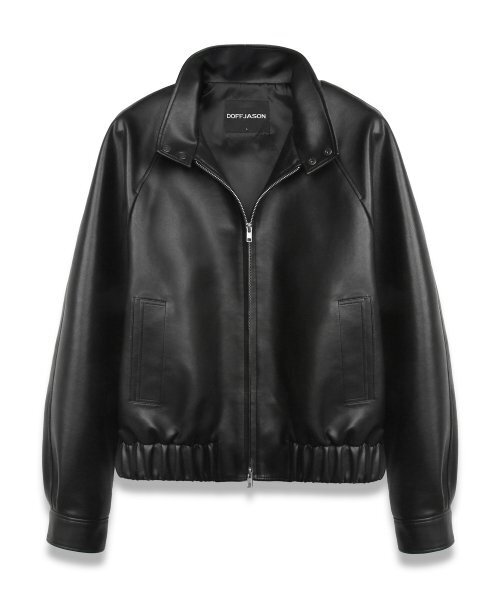 DOFFJASON(ドフジェーソン)の「ヴィーガンレザー ハリントンジャケット BLACK(ライダースジャケット・メンズ・その他・XX-LARGE/LARGE/X-LARGE/MEDIUM)」の15枚目の写真