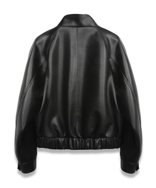 DOFFJASON(ドフジェーソン)の「ヴィーガンレザー ハリントンジャケット BLACK(ライダースジャケット・メンズ・その他・XX-LARGE/LARGE/X-LARGE/MEDIUM)」の16枚目の写真
