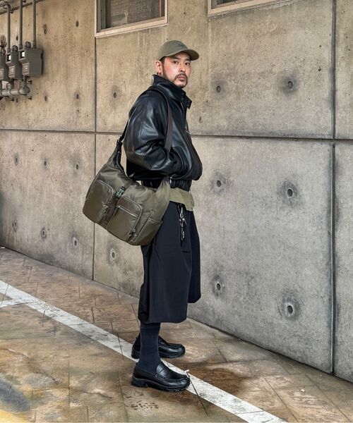 DOFFJASON(ドフジェーソン)の「ヴィーガンレザー ハリントンジャケット BLACK(ライダースジャケット・メンズ・その他・XX-LARGE/LARGE/X-LARGE/MEDIUM)」の12枚目の写真