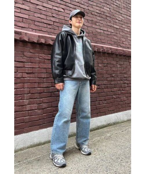 DOFFJASON(ドフジェーソン)の「ヴィーガンレザー ハリントンジャケット BLACK(ライダースジャケット・メンズ・その他・XX-LARGE/LARGE/X-LARGE/MEDIUM)」の7枚目の写真