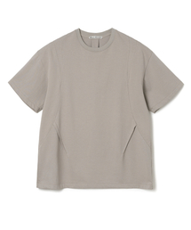 デインティカーブディテールTシャツ[サンドベージュ]