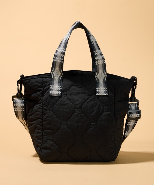 PENDLETON（ペンドルトン）の「【 PENDLETON / ペンドルトン 】キルティング2WAYミニトートバッグ（トートバッグ・レディース・ブラック/オリーブ・FREE）」の4枚目の写真