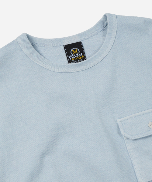 FRIZMWORKS（フリズムワークス）の「CIGARETTE POCKET PIGMENT DYEING TEE _ ICE（Tシャツ/カットソー・メンズ・その他・SMALL/MEDIUM/LARGE/X-LARGE）」の3枚目の写真