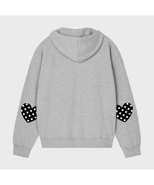[ユニセックス] Elbow Dot Heart Ford джип-апп грей