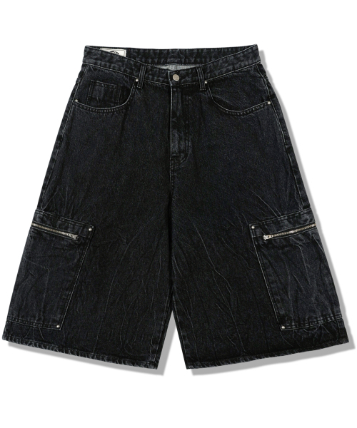 GUBIN(グビン)の「ジッパーカーゴバermudaパンツ(その他パンツ・レディース・その他・SMALL/MEDIUM/LARGE)」の2枚目の写真
