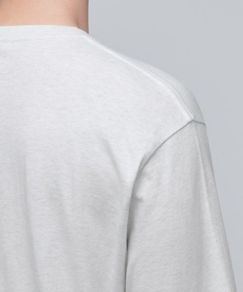 MUSINSA STANDARD（ムシンサスタンダード）の「レイヤードクルーネックTシャツ_ロング丈 [オートミール]（Tシャツ/カットソー・メンズ・その他・X-SMALL/SMALL/MEDIUM/LARGE/X-LARGE）」の7枚目の写真