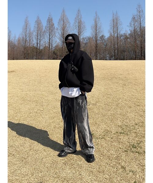 MUSINSA STANDARD（ムシンサスタンダード）の「レイヤードクルーネックTシャツ_ロング丈 [オートミール]（Tシャツ/カットソー・メンズ・その他・X-SMALL/SMALL/MEDIUM/LARGE/X-LARGE）」の9枚目の写真