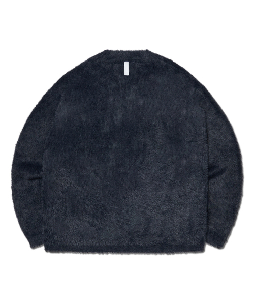 NOMANUAL(NOMANUAL)の「CROPPED HAIRY KNIT - DUSK(ニット/セーター・レディース・その他・SMALL/MEDIUM)」の2枚目の写真