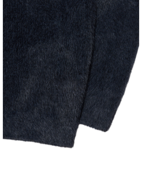 NOMANUAL(NOMANUAL)の「CROPPED HAIRY KNIT - DUSK(ニット/セーター・レディース・その他・SMALL/MEDIUM)」の5枚目の写真