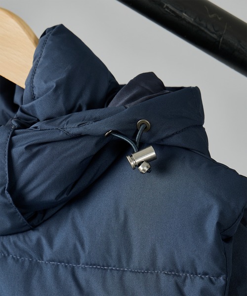 Pyrenex(ピレネックス)の「【 PYRENEX / ピレネックス 】 SPOUTNIC MINI RIPSTOP VEST2 / スプートニックミニリップストップベスト2 HMW013 GFI(ダウンベスト・レディース・ネイビー/ブラック/カーキ・S/L/M/XL)」の8枚目の写真