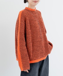 refinedworks | 【refinedworks】冬の表情を彩る ラインニット(ニット/セーター)