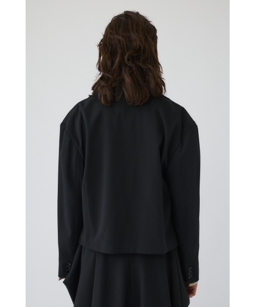 RIM.ARK（リムアーク）の「Double breasted short JK ダブルブレストショートジャケット（テーラードジャケット・レディース・ブラウン/ベージュ/ブラック・FREE）」の16枚目の写真