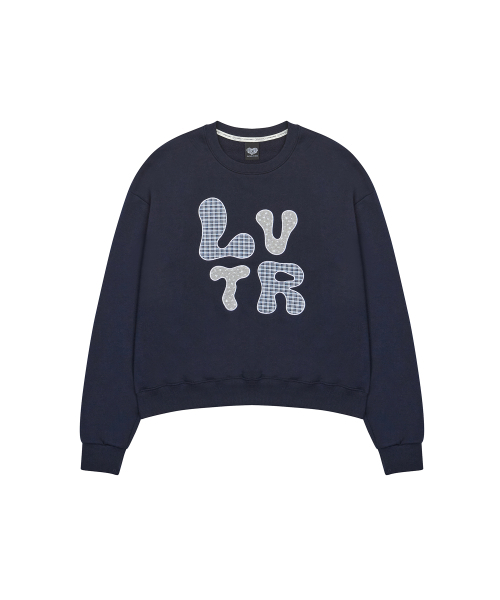 LUVISTRUE（ラヴイズトゥルー）の「GT LVTR PATCH SWEATSHIRT(NAVY)（スウェット・レディース・その他・FREE）」の7枚目の写真
