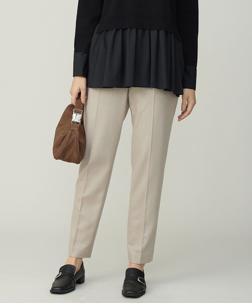 ウォッシャブルライトウール スティックパンツ（その他パンツ）｜ICB