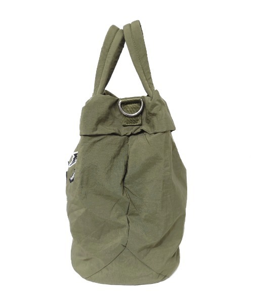 CRYSTAL BALL(クリスタルボール)の「軽量2WAYナイロントートバッグ(トートバッグ・レディース・ベージュ/グリーン/イエロー・FREE)」の14枚目の写真