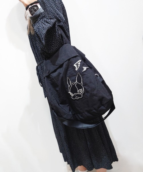 CRYSTAL BALL(クリスタルボール)の「軽量2WAYナイロントートバッグ(トートバッグ・レディース・ベージュ/グリーン/イエロー・FREE)」の17枚目の写真