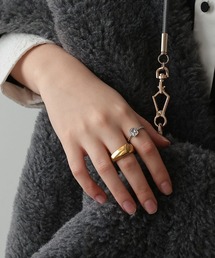 at.（アット）の「【at.】スクエアリング（リング）」