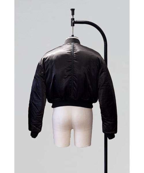 SHINYAKOZUKA(シンヤコヅカ)の「BOMBER WITH NO BIJOU(ブルゾン・メンズ・ブラック・SMALL)」の3枚目の写真