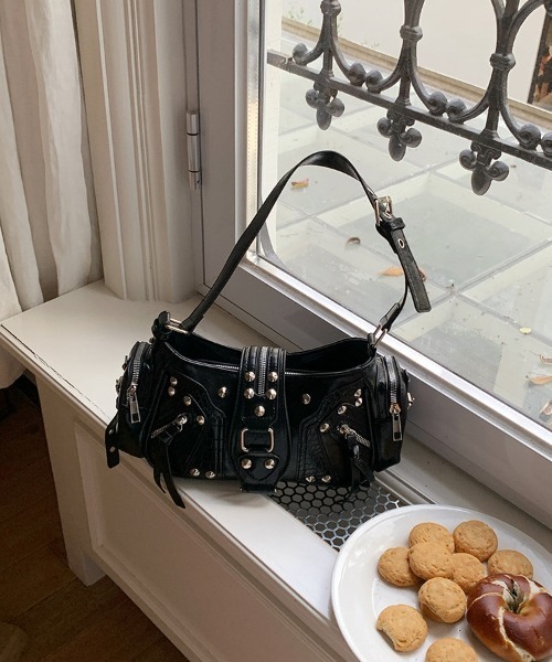 セール】Y2K スタッズショルダーバッグ（ショルダーバッグ）｜gossip