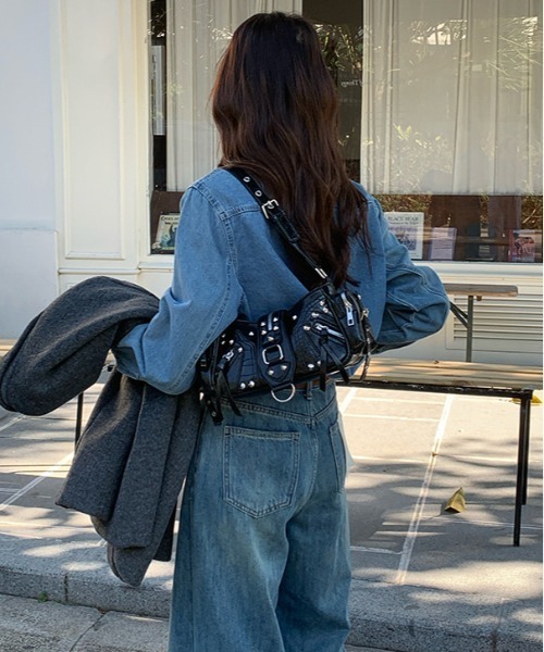 セール】Y2K スタッズショルダーバッグ（ショルダーバッグ）｜gossip