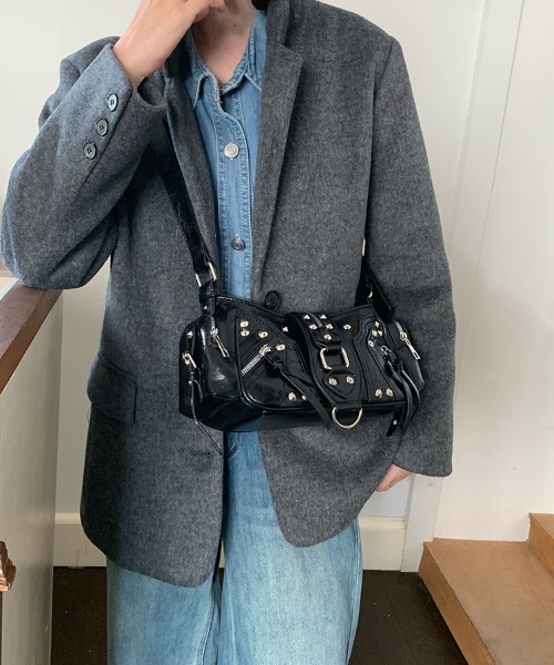 セール】Y2K スタッズショルダーバッグ（ショルダーバッグ）｜gossip