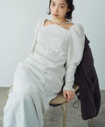 CODE A（コードエー）の「femi dot dress（ワンピース）」