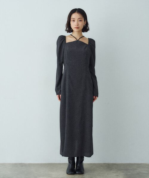 CODE A（コードエー）の「femi dot dress（ワンピース・レディース・ブラック系/ホワイト系3・36/38）」の3枚目の写真