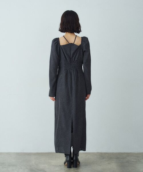 CODE A（コードエー）の「femi dot dress（ワンピース・レディース・ブラック系/ホワイト系3・36/38）」の4枚目の写真