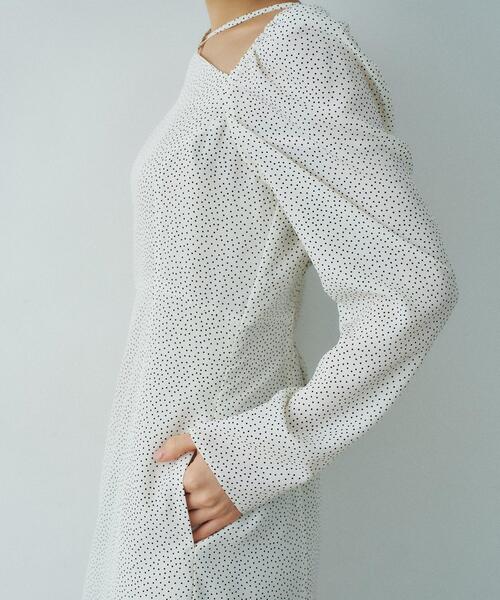 CODE A（コードエー）の「femi dot dress（ワンピース・レディース・ブラック系/ホワイト系3・36/38）」の11枚目の写真