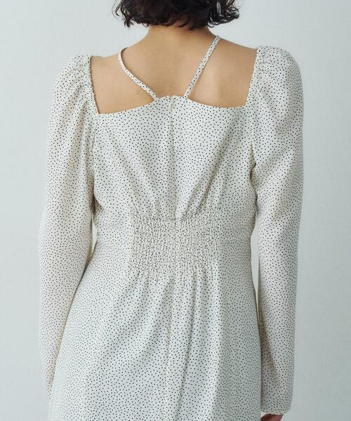 CODE A（コードエー）の「femi dot dress（ワンピース・レディース・ブラック系/ホワイト系3・36/38）」の12枚目の写真