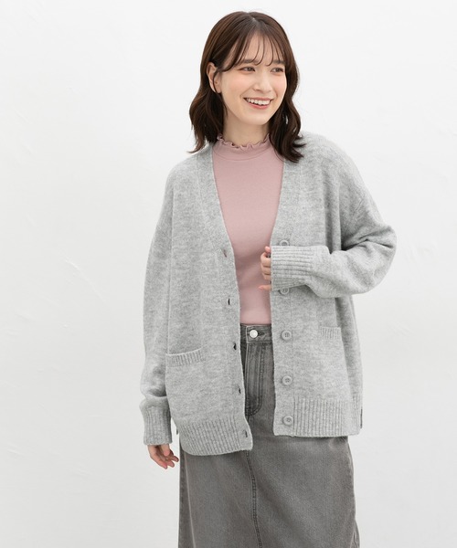 Honeys(ハニーズ)の「メローハイネックTシャツ(Tシャツ/カットソー・レディース・ライトピンク/ライトグリーン/イエロー・L/LL/M/S)」の5枚目の写真