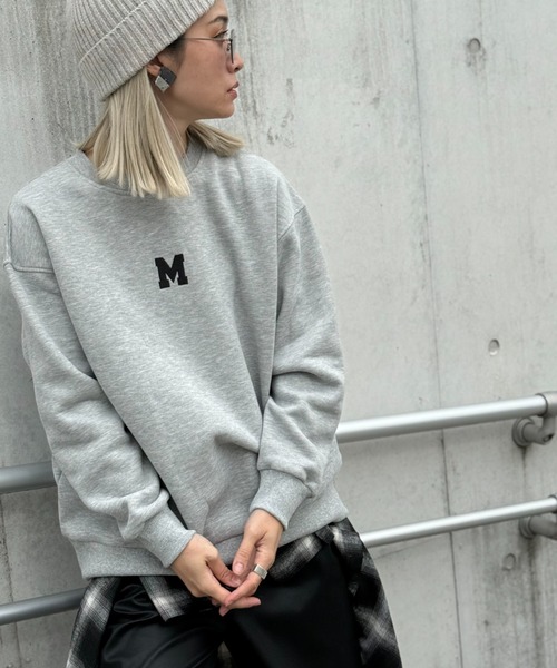 deux amour（ドゥーザムール）の「Mトレーナー（スウェット・レディース・ネイビー/グレー/アイボリー・FREE）」の19枚目の写真