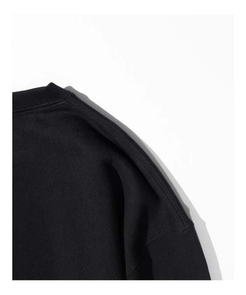 MASSNOUN(マスノウン)の「フィリングステーション ヘビーオーバーサイズマンツーマンTシャツ MSHCR003-BK(スウェット・レディース・その他・SMALL/MEDIUM/LARGE/X-LARGE)」の2枚目の写真