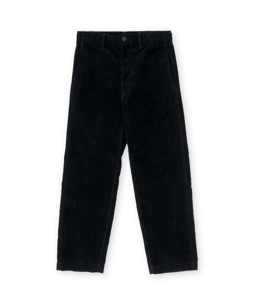 BROWNYARD(ブラウンヤード)の「W コーデュロイパンツ、ブラック(その他パンツ・レディース・その他・1/2)」の1枚目の写真