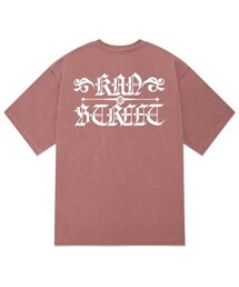 KTPP0132 ザカン ピグメント 半袖Tシャツ - ピンク