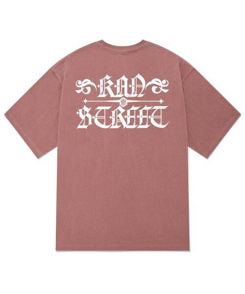 KAN6312(カン6312)の「KTPP0132 ザカン ピグメント 半袖Tシャツ - ピンク(Tシャツ/カットソー・メンズ・その他・MEDIUM/LARGE/X-LARGE)」の1枚目の写真