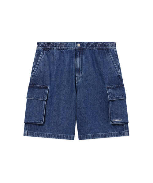 COVERNAT（カバーナット）の「デニムカーゴショーツ ブルー（その他パンツ・レディース・その他・SMALL/MEDIUM/LARGE/X-LARGE）」の2枚目の写真