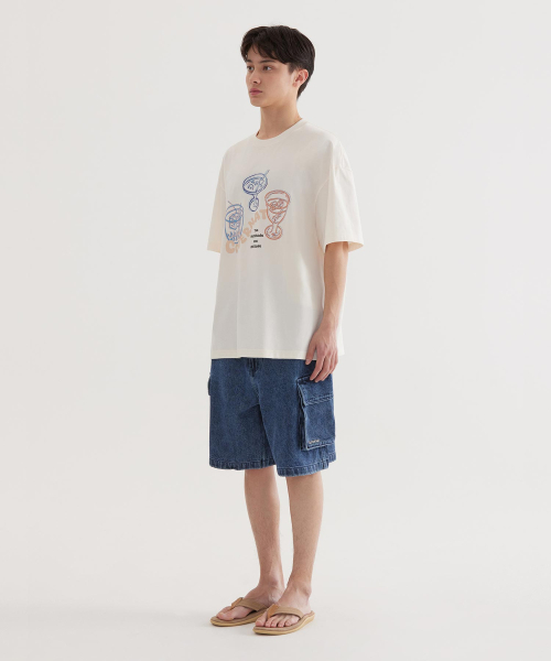 COVERNAT（カバーナット）の「デニムカーゴショーツ ブルー（その他パンツ・レディース・その他・SMALL/MEDIUM/LARGE/X-LARGE）」の7枚目の写真
